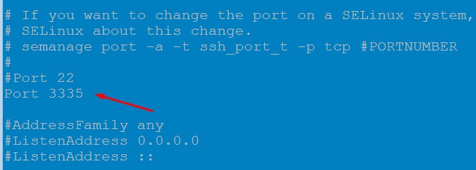 Как поменять SSH порт в Linux